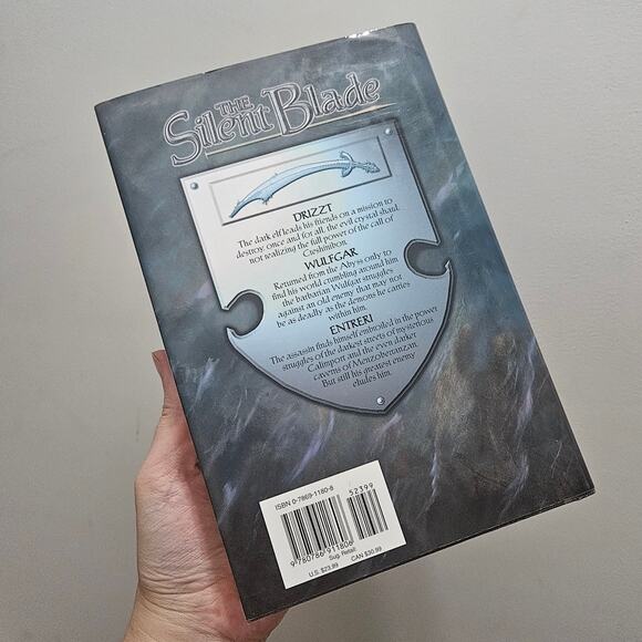 Forgotten Realms The Silent Blade by R.A. Salvatore ~ Hardcover October 1998 - Picture 2 of 13